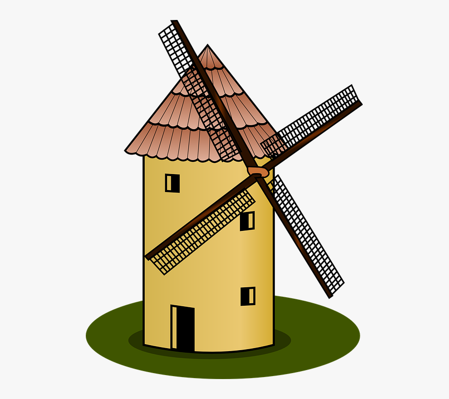 Farm House Clipart 20, - Mill Clipart, Transparent Clipart