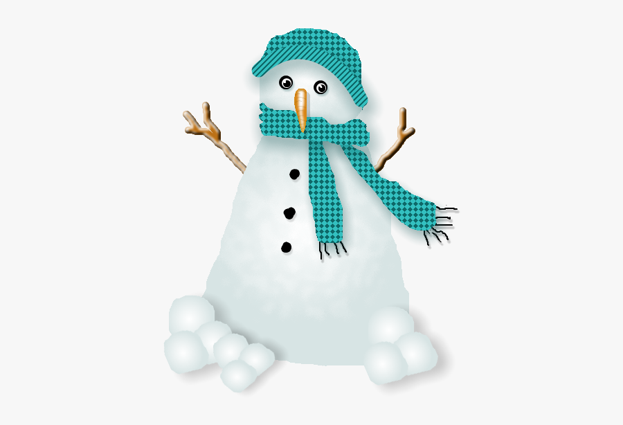 Snowman, Transparent Clipart