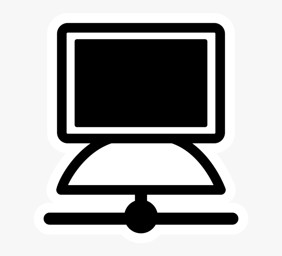 Computer Icons Computer Monitors Personal Computer - Transparent Background Computer Icon Clipart Png, Transparent Clipart