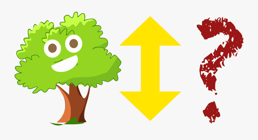 Can Pretending To Be A Tree Help To Close The Attainment - Transparent Clear Background Tree Cartoon, Transparent Clipart