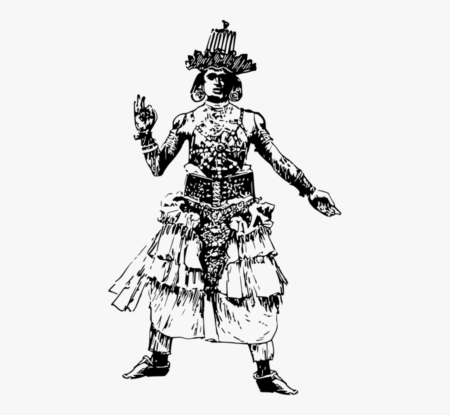 Art,monochrome Photography,headgear - Sri Lanka Dance Art, Transparent Clipart