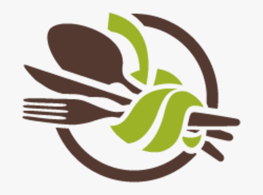 Clip Art Leaf Vegetarian Restaurant Delivery - Logo Design Catering Service Caterer Logo, Transparent Clipart