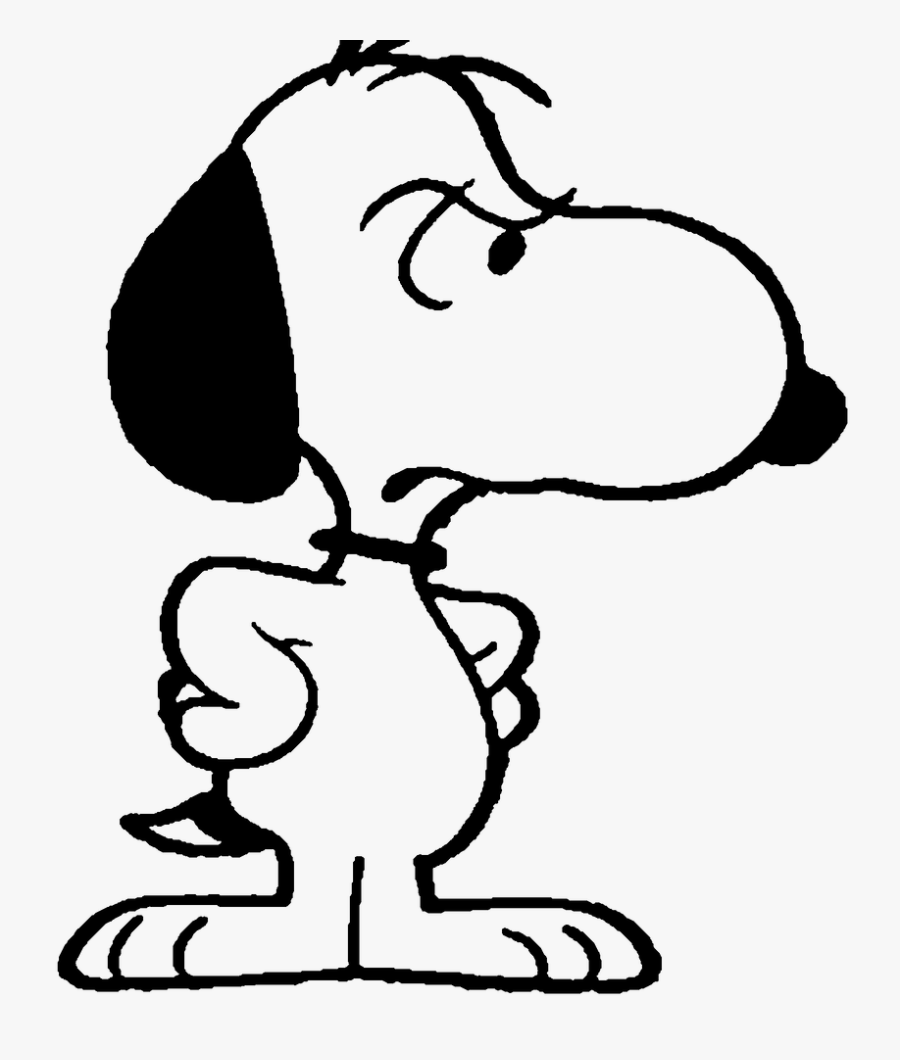 Imagenes De Snoopy Enojado, Transparent Clipart