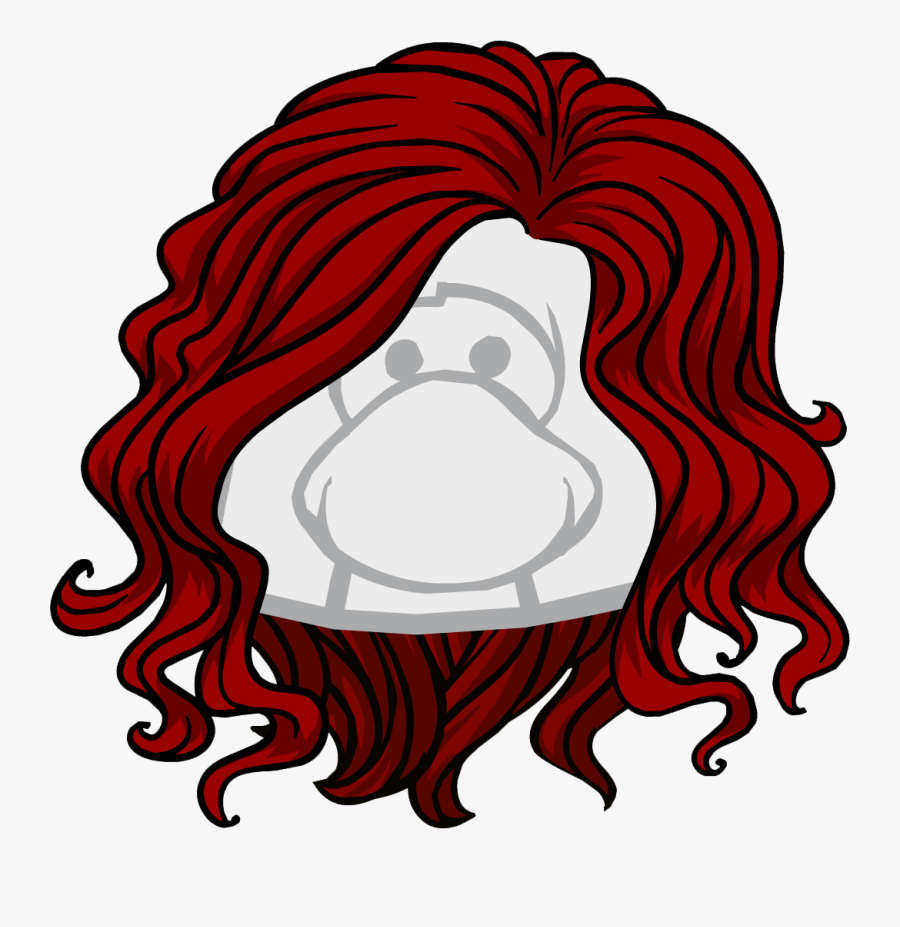 Official Club Penguin Online Wiki - Club Penguin Elvis Hair, Transparent Clipart