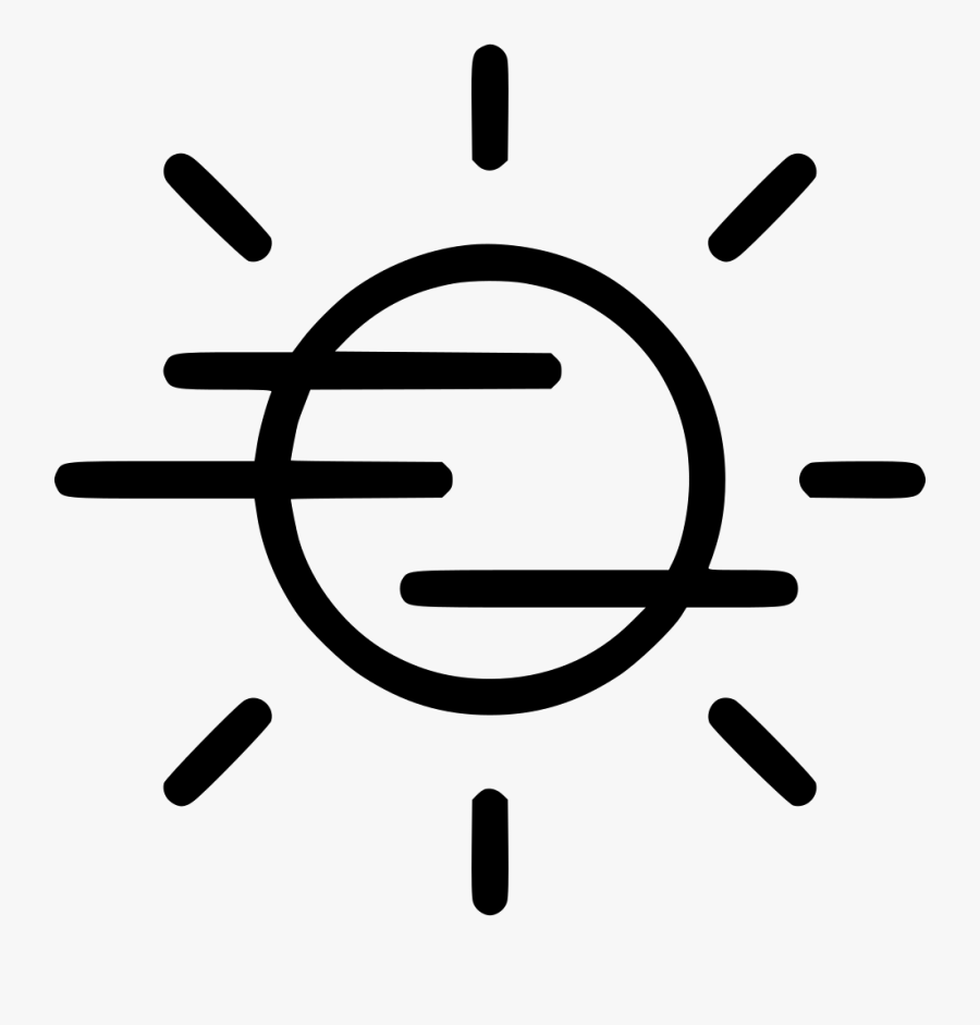 Fog Foggy Mist Day - Sunlight Icon Png, Transparent Clipart