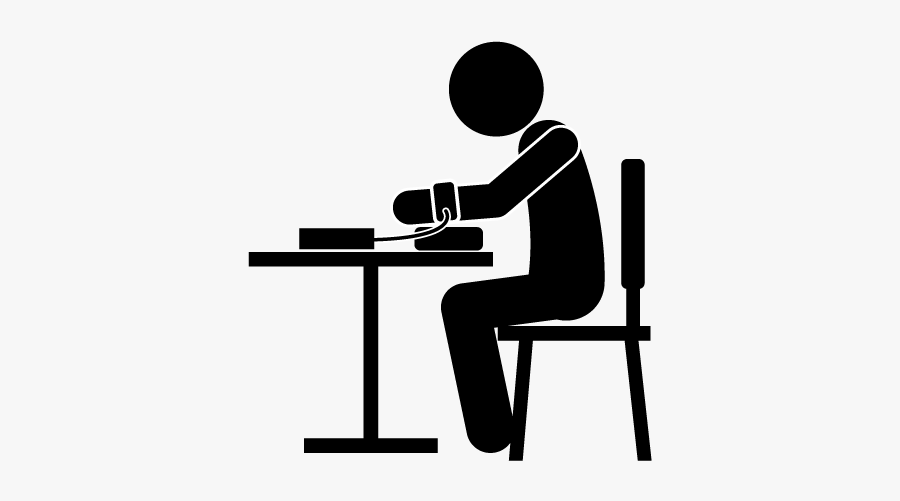 Measuring Blood Pressure Icon, Transparent Clipart