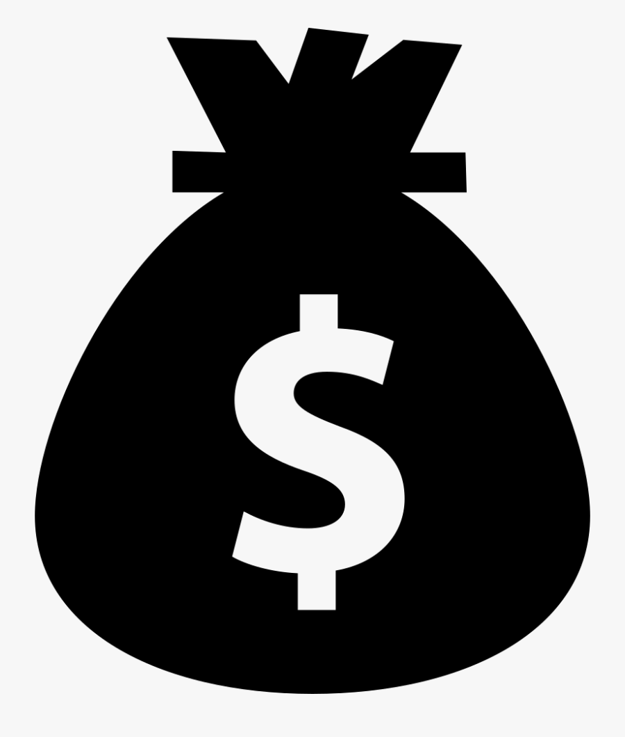 Money Bag Of Dollars Svg Png Icon Free Download - Money Icon Png Transparent, Transparent Clipart