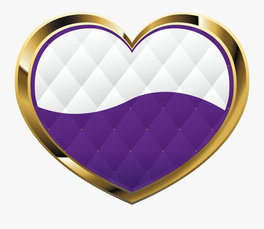 Purple Heart Euclidean Vector Metal - Portable Network Graphics, Transparent Clipart