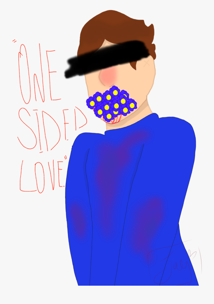 One Sided Love - Illustration, Transparent Clipart