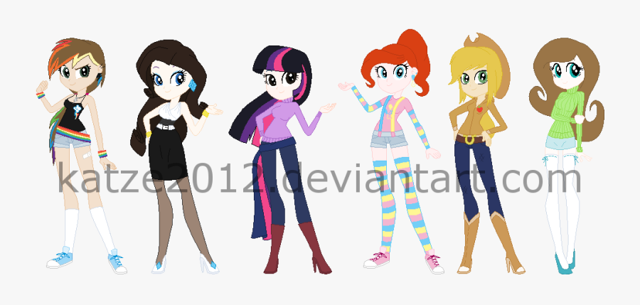 Mlp Equestria Girl Hair, Transparent Clipart