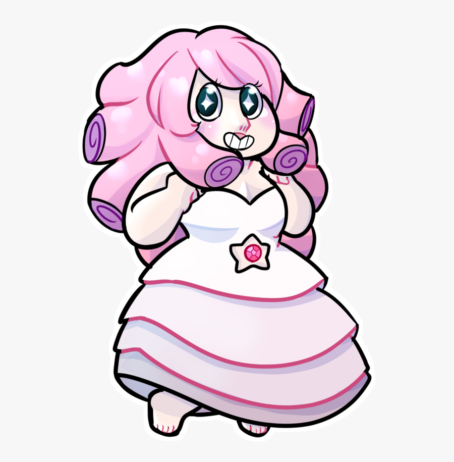 Rose Quartz Steven Universe Chibi, Transparent Clipart