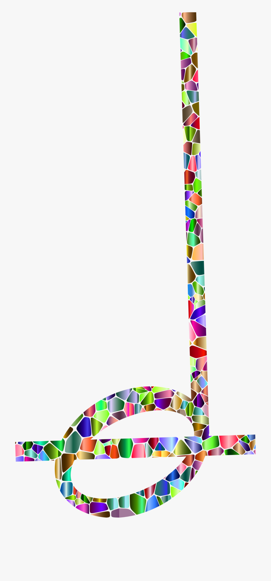 Vivid Chromatic Tiled Musical Note 5 Clip Arts, Transparent Clipart