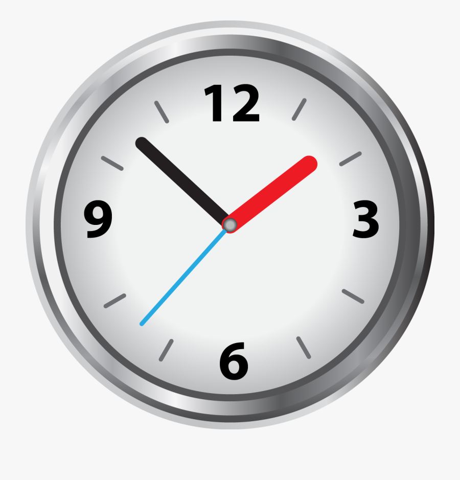 Blank Analog Clock Face - 16 40 On A Clock, Transparent Clipart