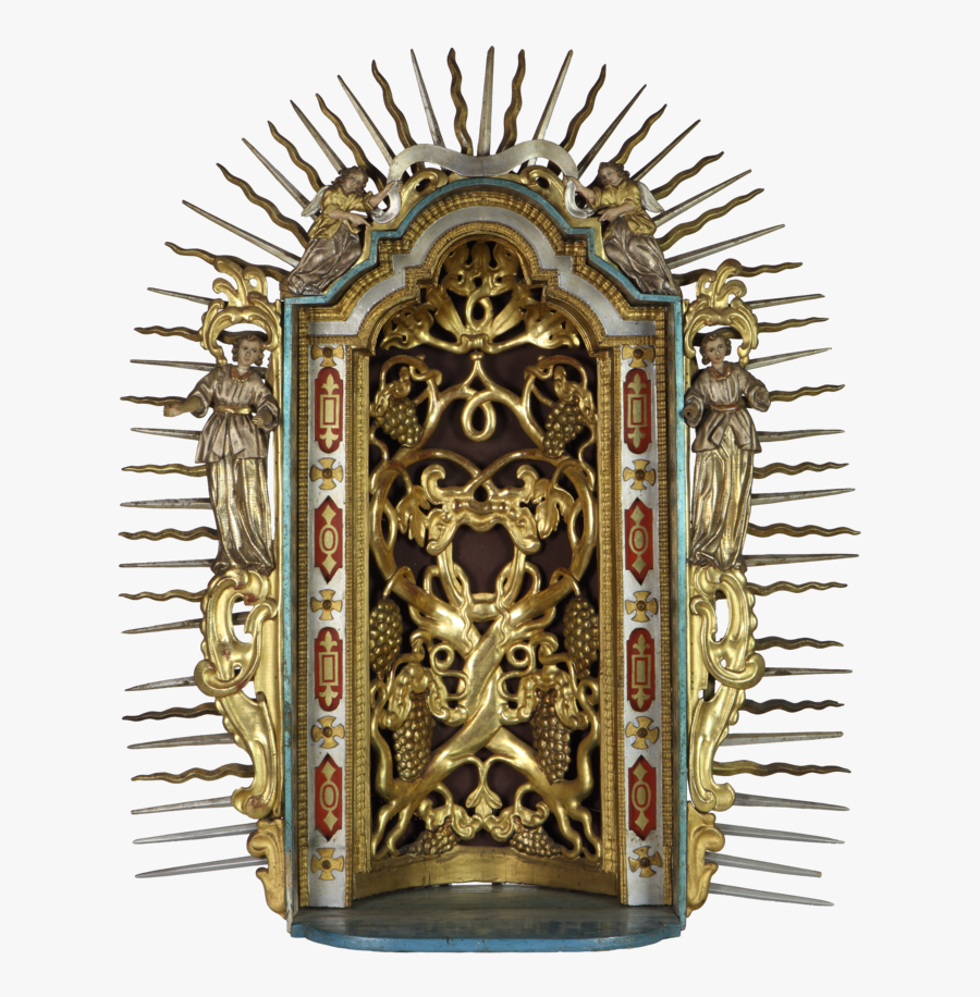 Throne For A Church Monstrance - Brass, Transparent Clipart