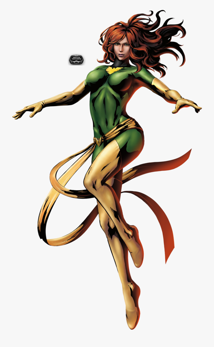 Marvel - Clipart - Marvel Jean Grey Png, Transparent Clipart