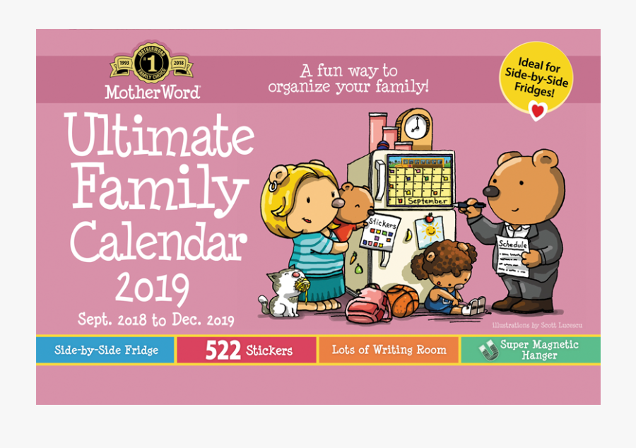 Product Image Mom&apos Motherword Ultimate Family Calendar , Free