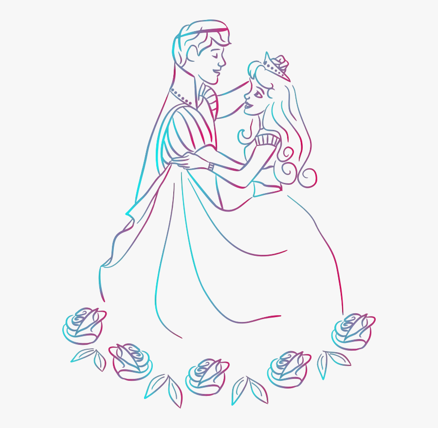 Princess & Prince Clip Art, Transparent Clipart