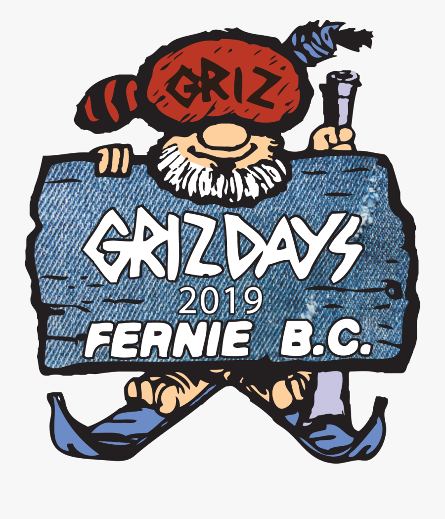 Griz Logo 2019 - Fernie Griz Days 2019, Transparent Clipart