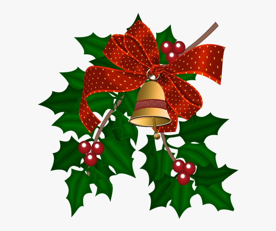 Christmas Bell Clip Art, Transparent Clipart