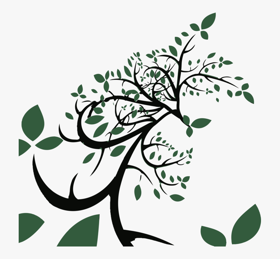 Plant,flower,leaf - Free Vector Tree, Transparent Clipart