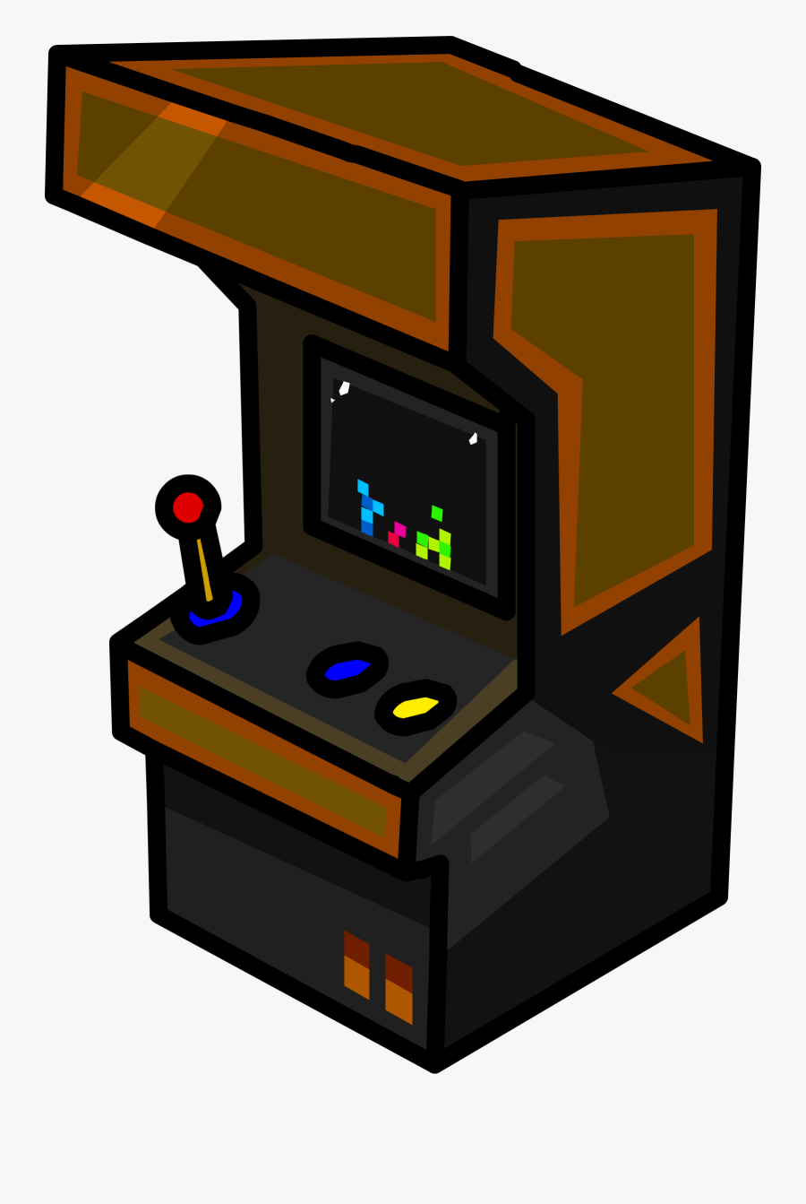 Club Penguin Arcade Game Video Game Amusement Arcade - Cartoon Arcade Game Png, Transparent Clipart