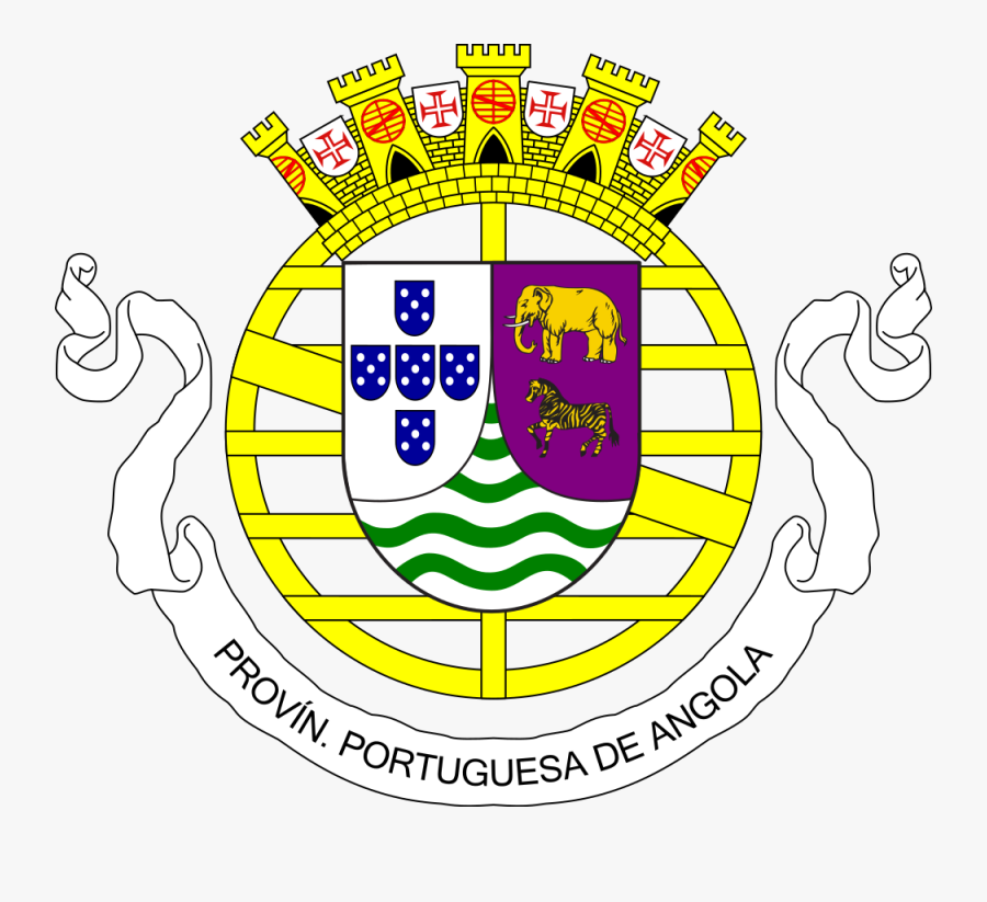 Portuguese Angola Coat Of Arms, Transparent Clipart