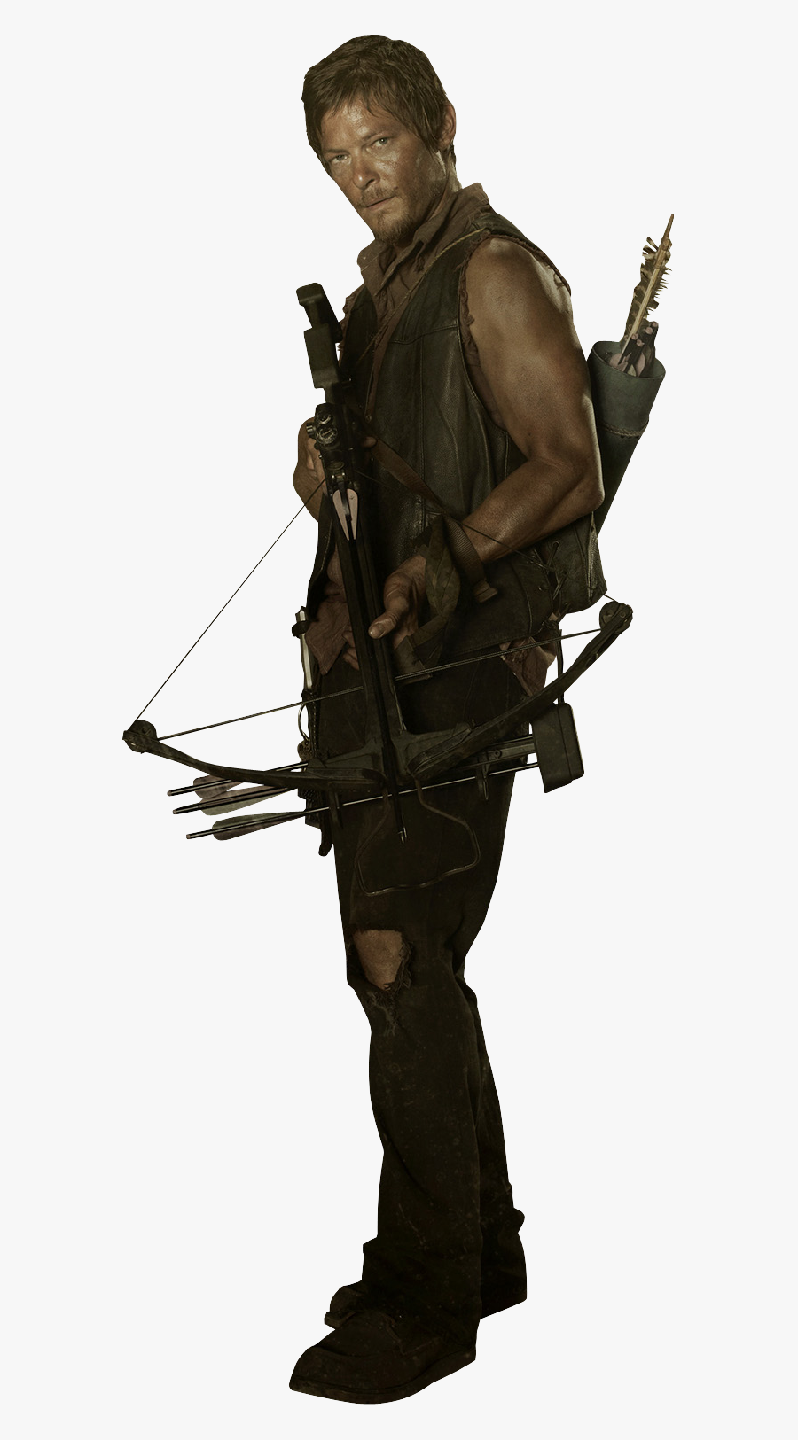 The Walking Dead Norman Reedus Daryl Dixon Rick Grimes - Daryl Dixon Png, Transparent Clipart