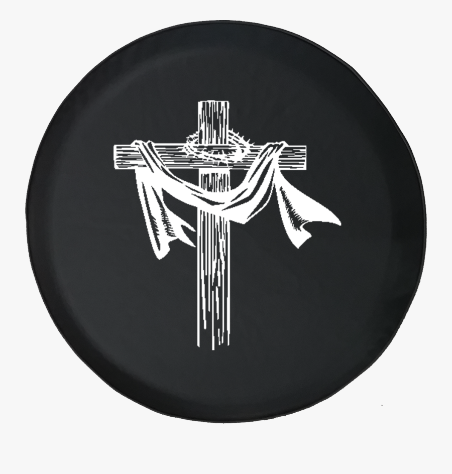 Wooden Cross Religion Crucifix Crown Of Thorns Crucifix- - Cross, Transparent Clipart