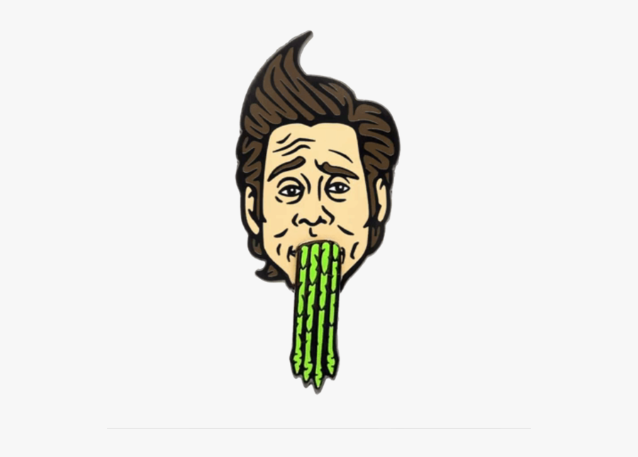 Ace Ventura Pin - Ace Ventura Enamel Pin, Transparent Clipart