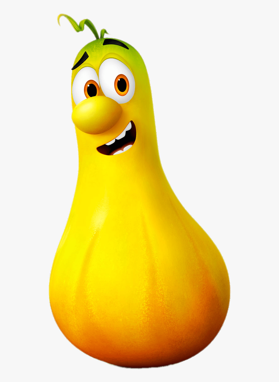 Jerry Gourd Smiling - Jerry Veggietales, Transparent Clipart