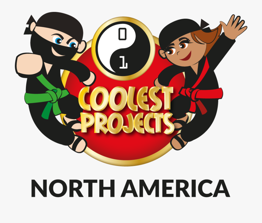 Coolest Projects North America Logo Raspberry Pi Coderdojo - Coderdojo Coolest Projects, Transparent Clipart