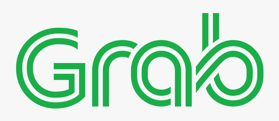 Grab Logo, Transparent Clipart