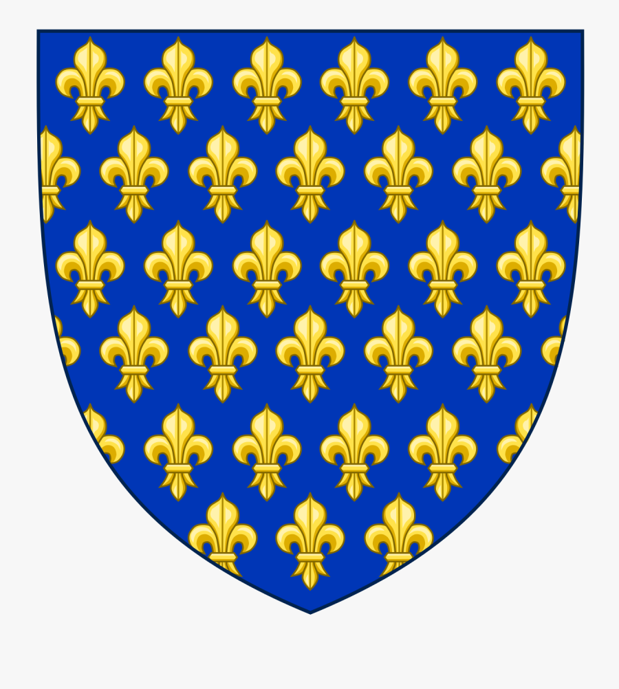 French Royal Coat Of Arms, Transparent Clipart