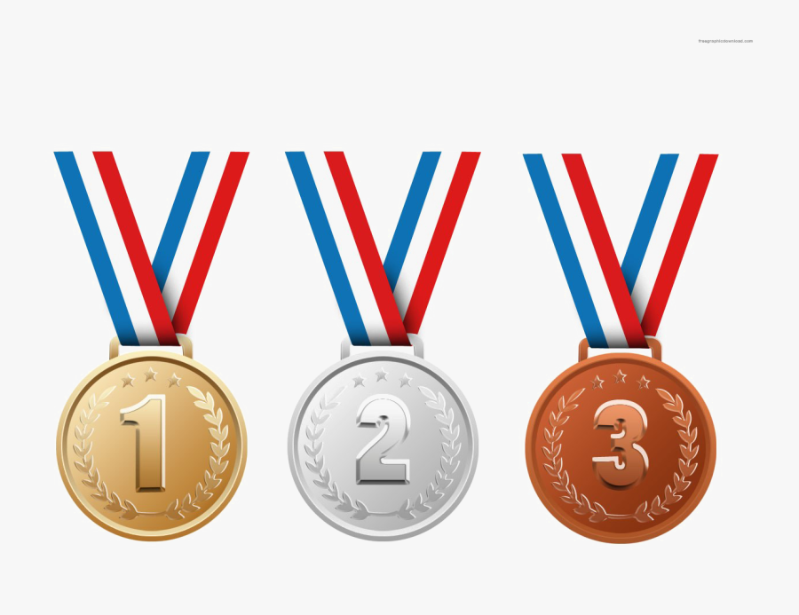 Transparent Gold Silver Bronze Medal Clipart - Gold Silver Bronze Medal Png, Transparent Clipart