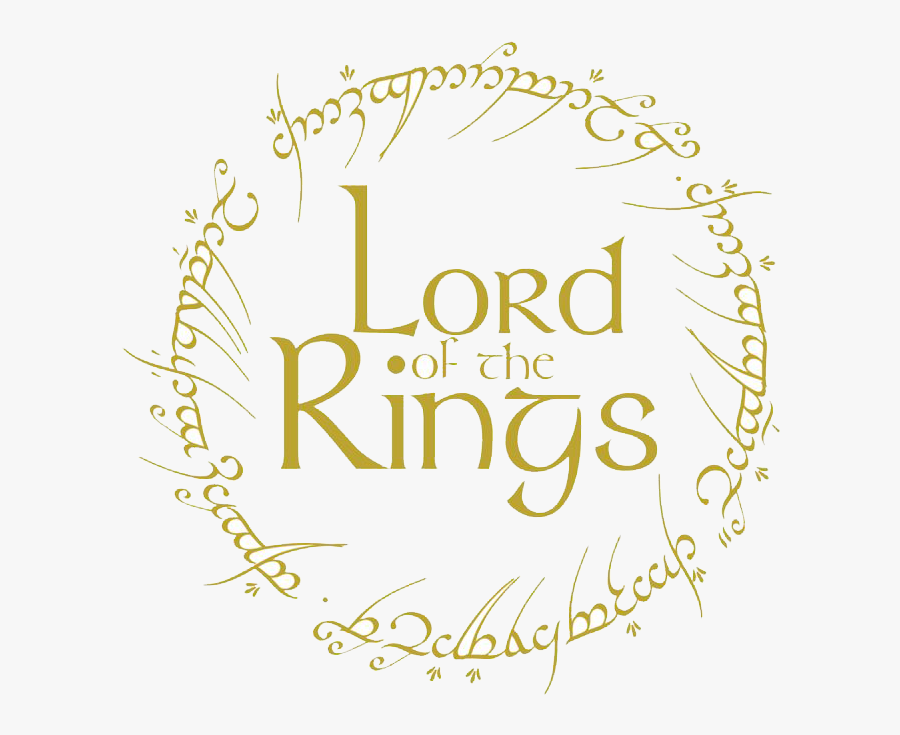 Download Lord Of The Rings Logo Png Image - Lord Of The Rings Png, Transparent Clipart