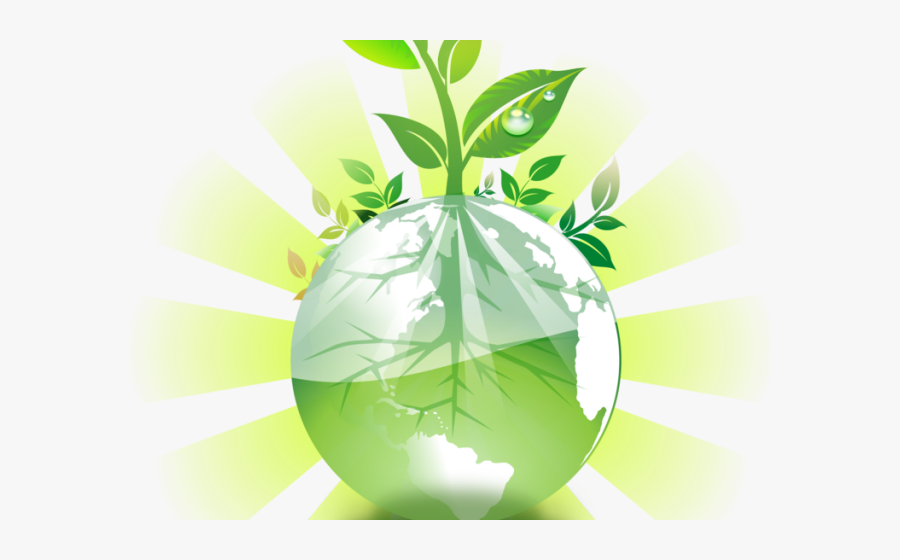 Planet Earth Clipart Enviroment - Green Movement In India, Transparent Clipart