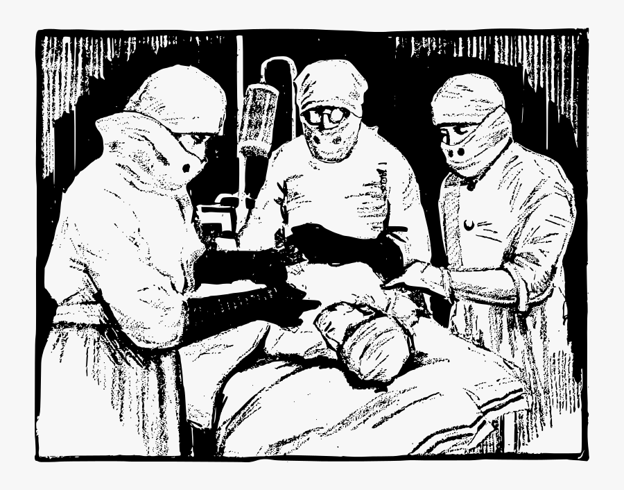 Three Doctors - Surgery, Transparent Clipart