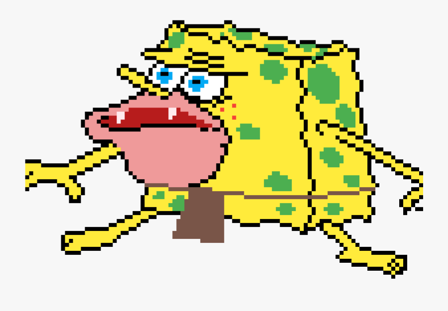 Spongebob Caveman Meme Clipart , Png Download - Caveman Spongebob No Background, Transparent Clipart