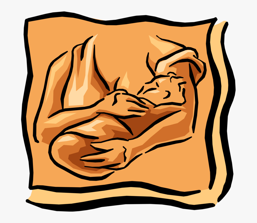 Vector Illustration Of Mother Breastfeeding Nursing ...