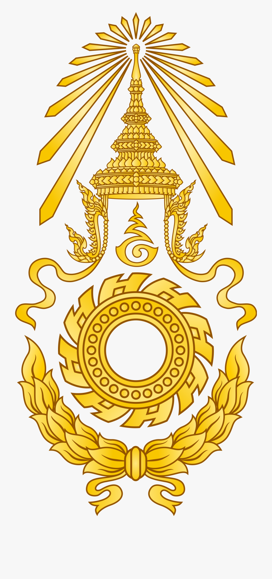Royal Thai Army Emblem, Transparent Clipart