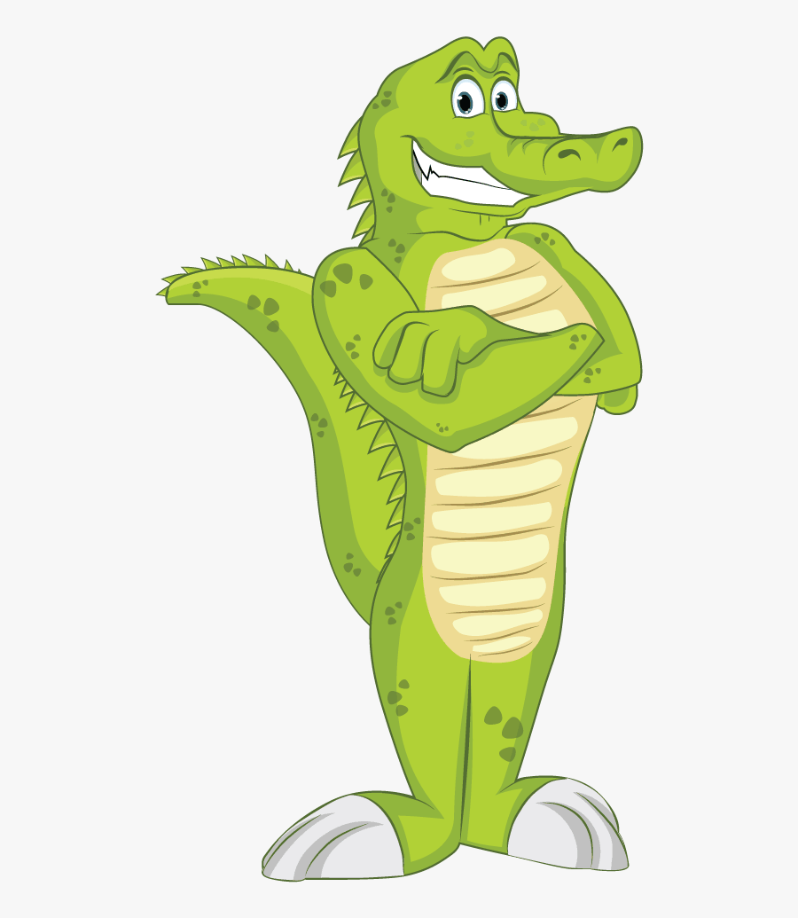 Crocodile Logo, Transparent Clipart
