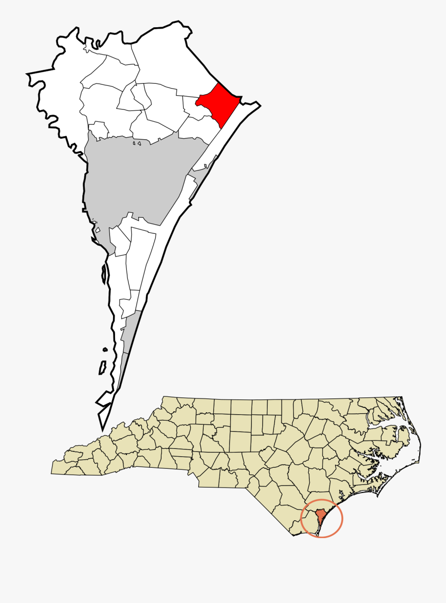 New Hanover County Area, Transparent Clipart