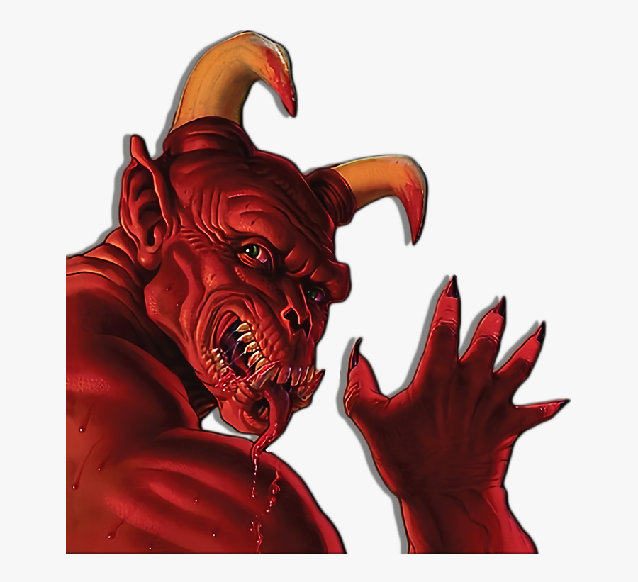 Clip Art Royalty Free Download Doom Cover Classic Doomdoom - Doom Demon Png, Transparent Clipart