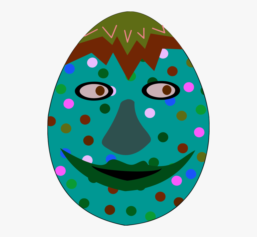 Mask,polka Dot,smile - Egg, Transparent Clipart