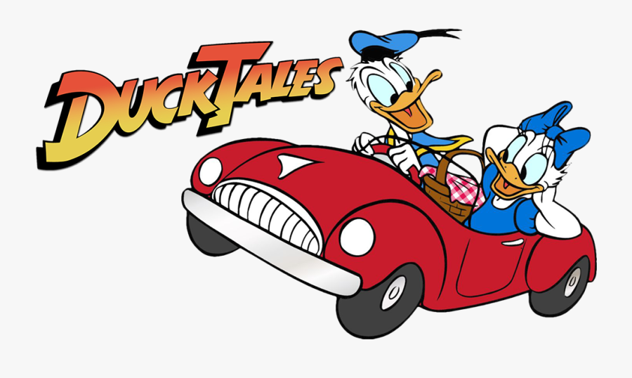 Donald Duck Driving A Car Clipart , Png Download - Donald Duck In Car, Transparent Clipart