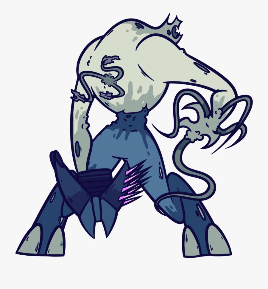 Shitty Flood Doodle To Try And Get Me Back Into Drawing - Flood Against Sangheili, Transparent Clipart