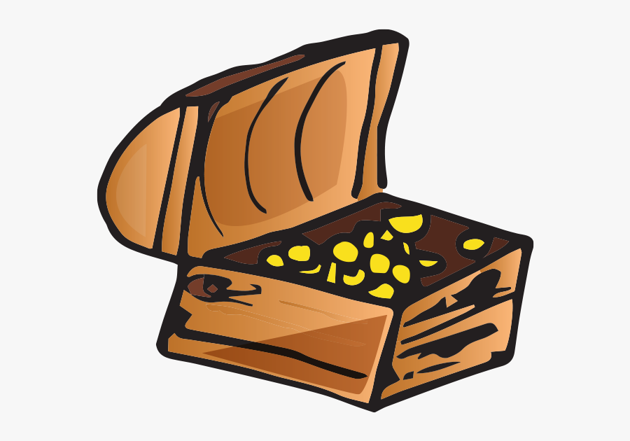 Treasure Chest, Transparent Clipart