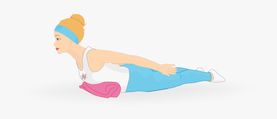 Squeeze Your Shoulder Blades Together, Keep Your Arms - Illustration, Transparent Clipart