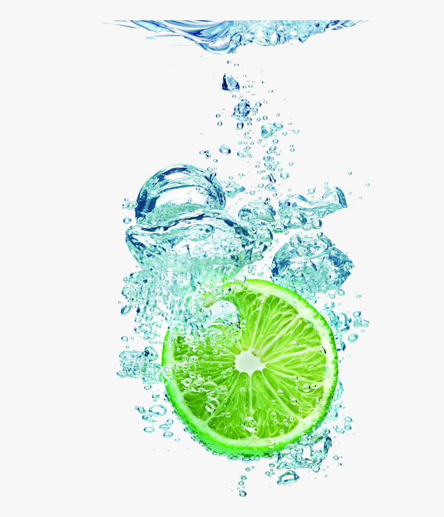 Limau Water Splash Png, Transparent Clipart