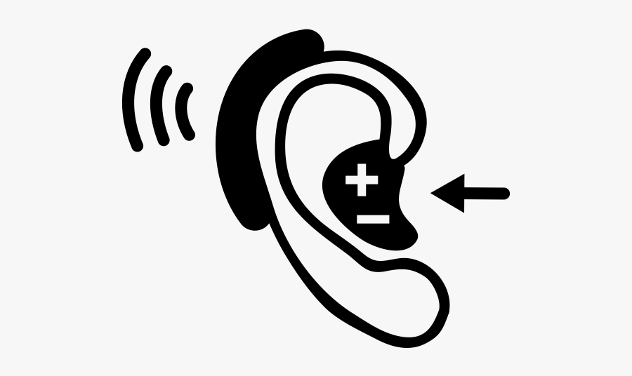 Hearing Aid Icon Png, Transparent Clipart
